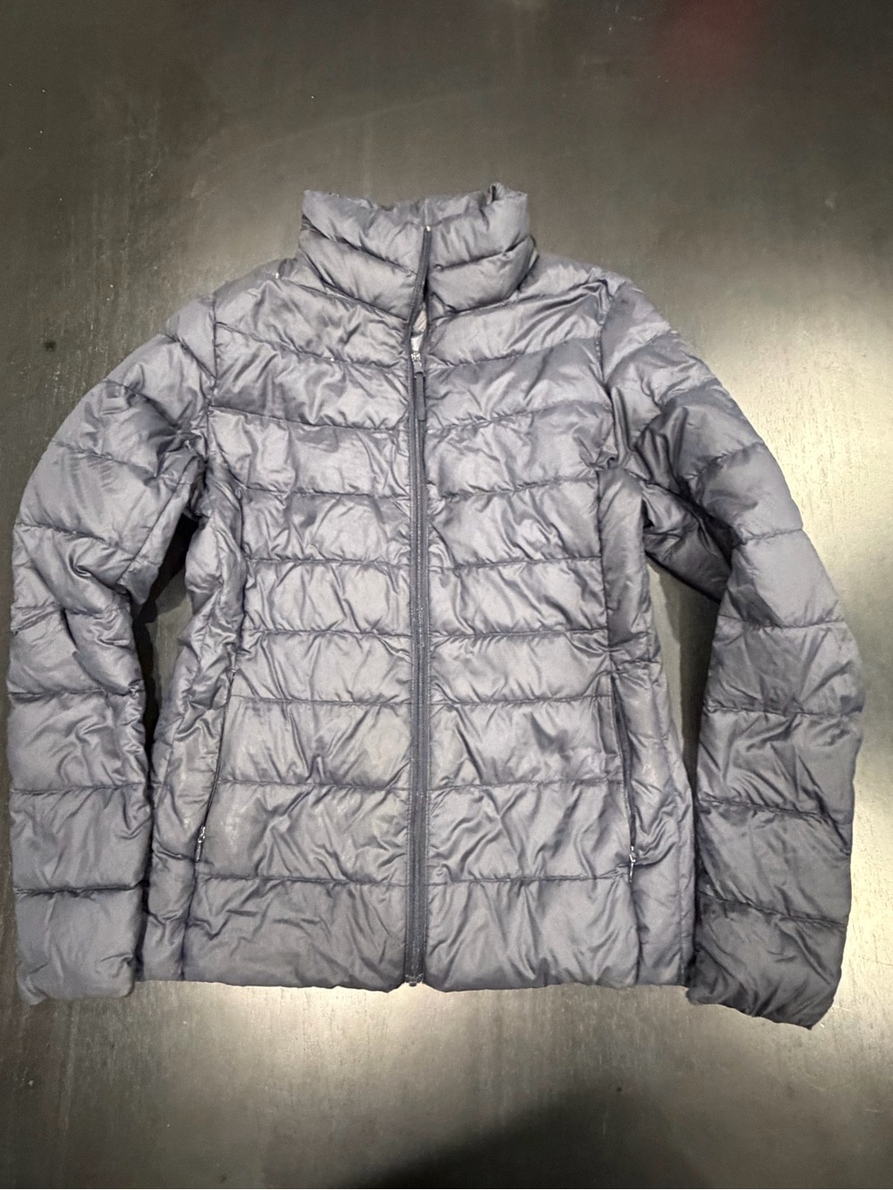 Uniqlo Lightweight Packable Puffer Jacket - Light Gray